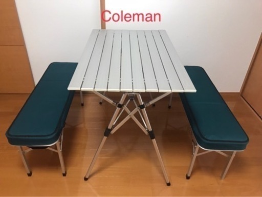 【Coleman】アルミ製ピクニックベンチセット 170-5652