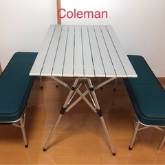 【Coleman】アルミ製ピクニックベンチセット 170-5652