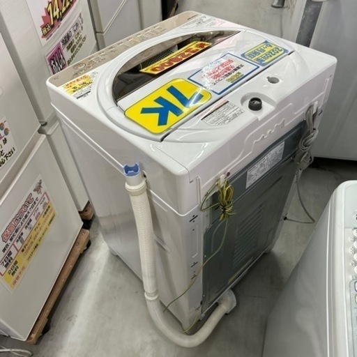 配達可【洗濯機】【東芝】7K 2020年製★6ヶ月保証クリーニング済み【管理番号11208】