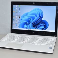 中古ノートパソコン Windows11+office 新品爆速SSD256GB NEC GN242FRAB 