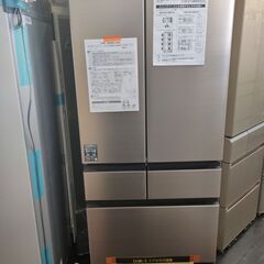 6ドア冷凍冷蔵庫　日立　R-HW49S　未使用品