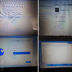 ノートPC　富士通　FMVL523BB SSD128GB Mem...