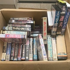 VHS DVD  映画 ビデオ関連 一式引き取ってくださる方募集します