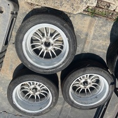 PIAA FR7 15インチ 8J+5？　PCD100 4穴　3本　