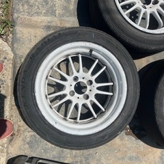 PIAA FR7 15インチ 8J+5？　PCD100 4穴　3本　