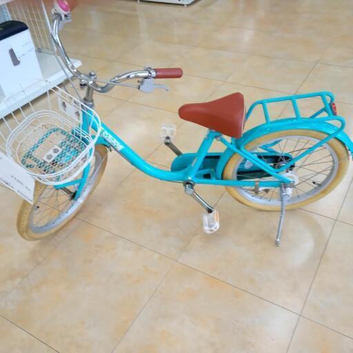 ★ジモティ割あり★  子供用自転車 18インチ 水色 クリーニング済み OJ1677