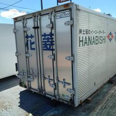 香取市】南京錠使用可 アルミ ドライコンテナ (No.Y-314) 長さ約432cm×