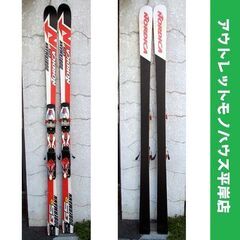 176cm カービングスキー 2点セット 赤黒白 ノルディカ 板...