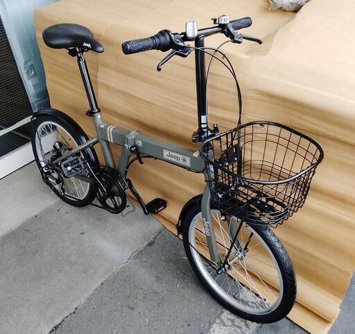 美品！Jeep ジープ　折り畳み自転車　JE-206G