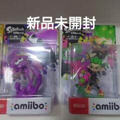 【売り切れ】新品未開封 amiibo スプラトゥーン ボーイ イカ