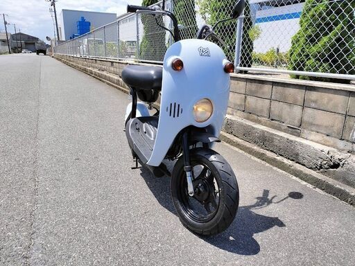スズキ　チョイノリ（カラー：アイスブルー）　実働車　50CC