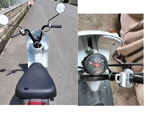 スズキ チョイノリ（カラー：アイスブルー） 実働車 50CC