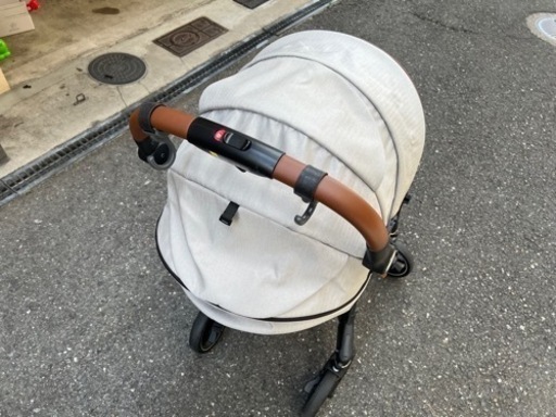 Pigeonノートアール ベビーカー ピジョン シェルグレイ ハイシート