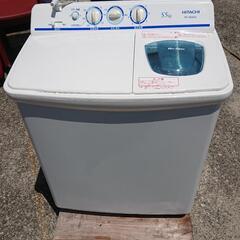 値下げ！USED【HITACHI】２槽式洗濯機2019年5,5kg