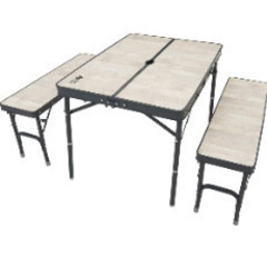 ロゴス　LOGOS　ベンチテーブルセット4