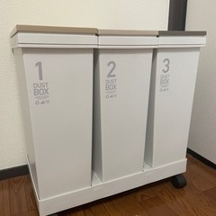 三連ゴミ箱