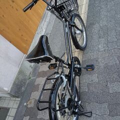 BRIGHT DAY[ブライトデイ]20吋 ミニベロ(小径車) 外装6段/LEDオート/ブラック