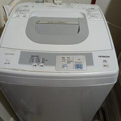 交渉中■洗濯機5kg 　日立2013年　稼働品