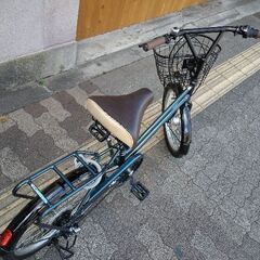 BRIGHT DAY[ブライトデイ]20吋 ミニベロ(小径車) 外装6段/LEDオート/コクバンイロ