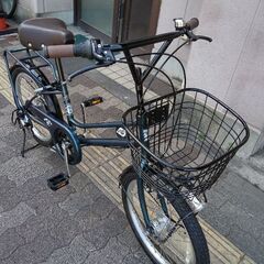 BRIGHT DAY[ブライトデイ]20吋 ミニベロ(小径車) 外装6段/LEDオート/コクバンイロ