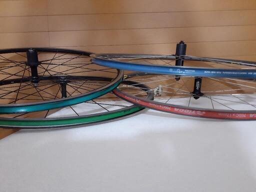 mavic手組ホイール前後セット mavic open pro 28h 前後セット 手組み