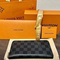 LOUIS VUITTON 長財布 イニシャル入り