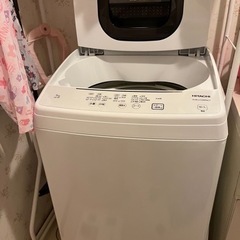 【ネット決済】日立全自動洗濯機　122L  （ラック付き）お譲り...
