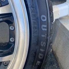 値引225/45R18 95W 18インチホイール付き4本セット