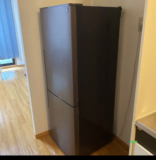 動作不良無し！】SHARP 冷蔵庫 271Ｌ ブラウン - 冷蔵庫