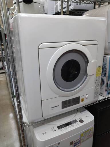 10/4 値下げお買い得パナソニック Panasonic 2017年製 NH-D503-W 衣類乾燥機 5kg ホワイト 9002