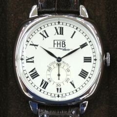美品 FHB Classic LIAM スクエア型腕時計 F901-SWR 2針＋スモセコ