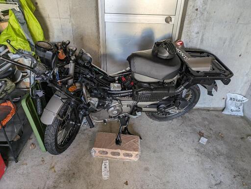 ホンダ CT125ハンターカブ JA65 事故車部品取りに