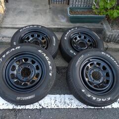 ハイエース　デイトナタイプ(鉄ホイール)ハイエース等16X7J+...