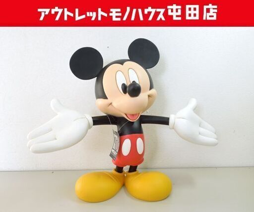 ダメージあり レア DISNEY MICKEY UNLIMITED ミッキーマウス 高さ43cm 大型フィギュア ポリレジン製 Kazama ☆ 札幌市 北区 屯田