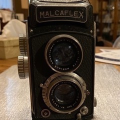 MALCAFLEX  2眼レフカメラ（昭和27年製）置物