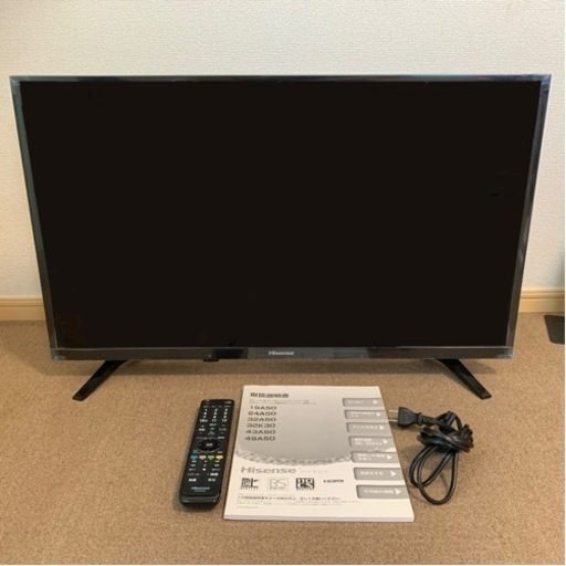 32インチ　テレビ　Hisense 32K30 2019年製