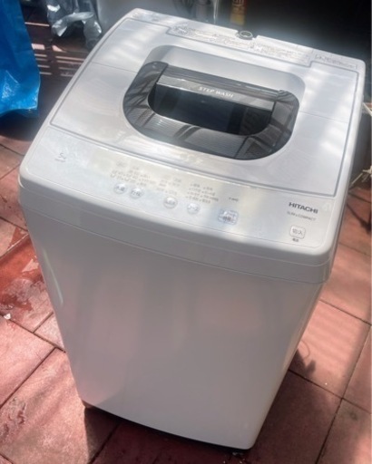 中古　HITACHI　日立　全自動洗濯機　5K　NW-50F　2021年製