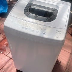 中古　HITACHI　日立　全自動洗濯機　5K　NW-50F　2...