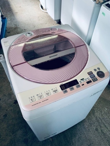 ♦️EJ808番SHARP 全自動電気洗濯機 【2015年製 】