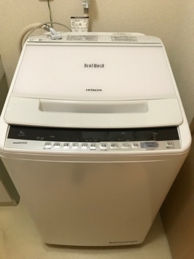 品多く 【美品】2019年製 8.0kg洗濯機 洗濯機 - luknova.com