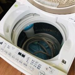 おすすめ 福岡市内配送設置無料　東芝 TOSHIBA AW-70DM(W) [全自動洗濯機（7kg） グランホワイト]