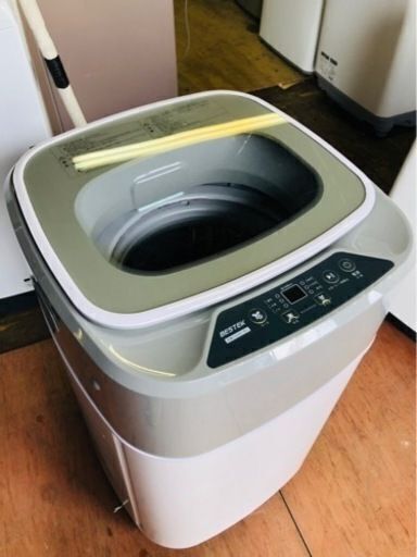 福岡市内配送設置無料　洗濯機 一人暮らし 3.8kg 小型 抗菌パルセーター 家庭用 ミニ洗濯機 小型洗濯機 BTWA01 BESTEK