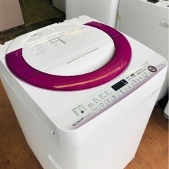 福岡市内配送設置無料　SHARP（シャープ）の全自動洗濯機「ES...