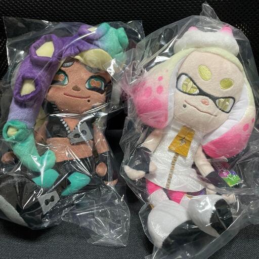 新品 2点セット スプラトゥーン ぬいぐるみ