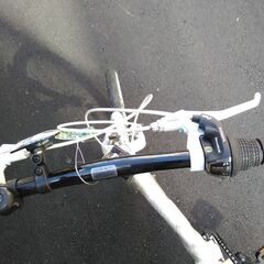 HUMMER 折り畳みミニベロ 20インチ 7段変速 ホワイト 配送無料