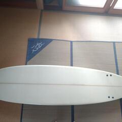 サーフィン　ファンボード　3枚フィン　3回使用