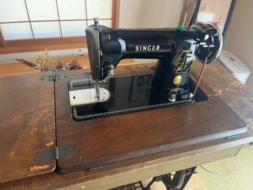 【アンティーク】SINGER 191U 足踏みミシン