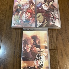 PSP ソフト3点+CD1点セット