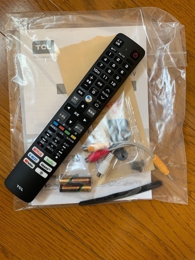 8/15まで　33,000円に値下げしました　新品同様　4Kチューナー内蔵　43インチGoogleTV TCL 43P735