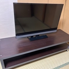 REGZA 32S5テレビ 東芝 ローボードセット(テレビ台)